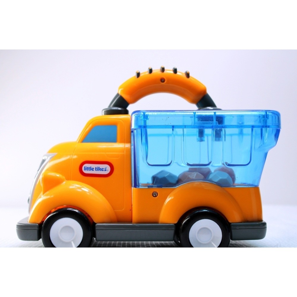 Little Tikes Handle Haulers Pop Hauler Billy Dump Truck Yellow Blue Toy Vehicle